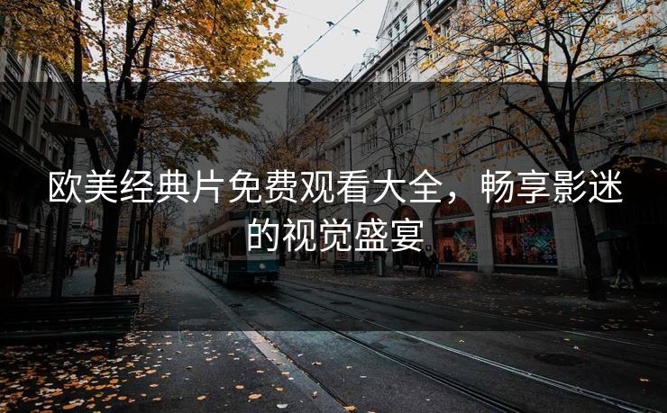 欧美经典片免费观看大全，畅享影迷的视觉盛宴